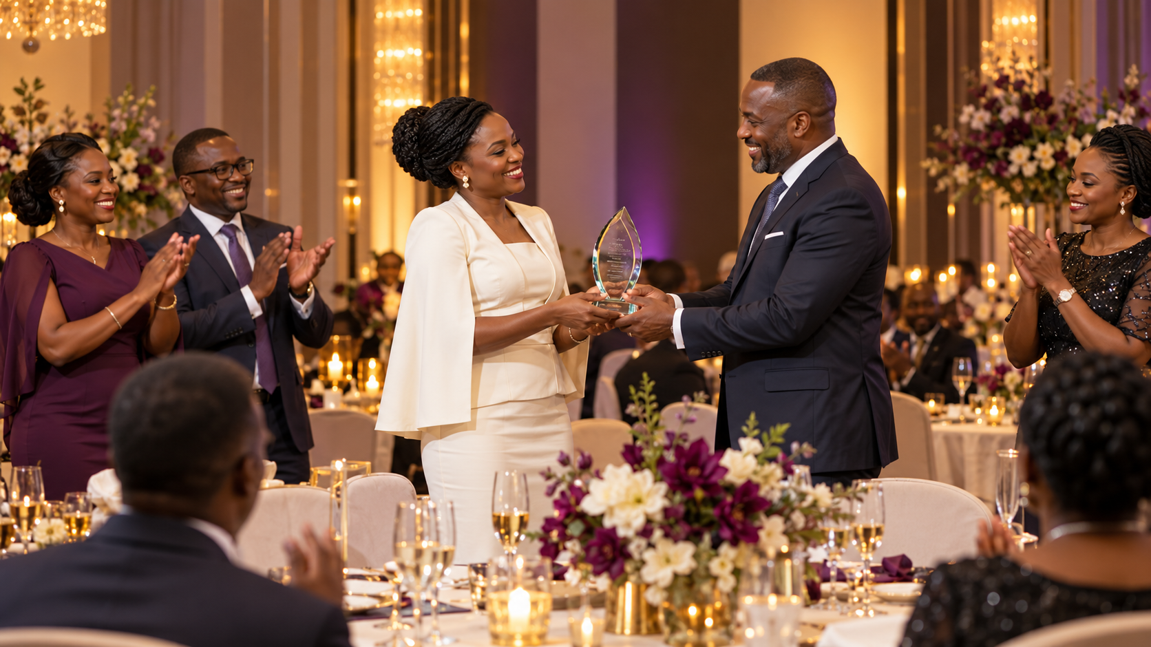An award presented during a professional gala